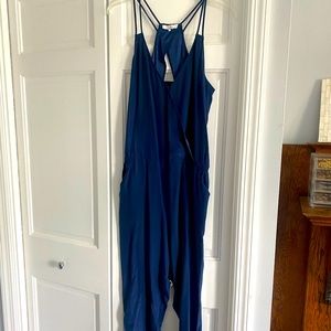 Parker navy jumpsuit